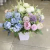 Wholesale of 7 forks of colorful peonies for living room artificial flower and artificial flower decoration details Picture